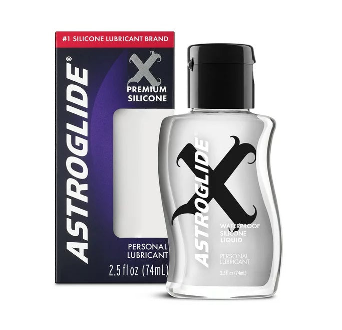 Astroglide X Silicone Liquid - 2.5oz/3pk