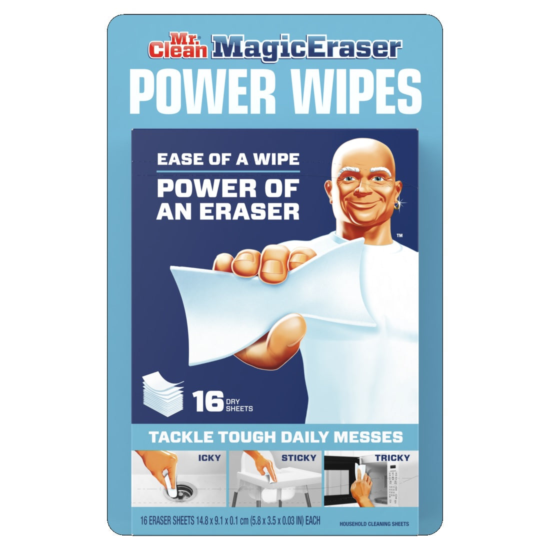 Mr. Clean Magic Eraser Power Wipes - 16ct/4pk