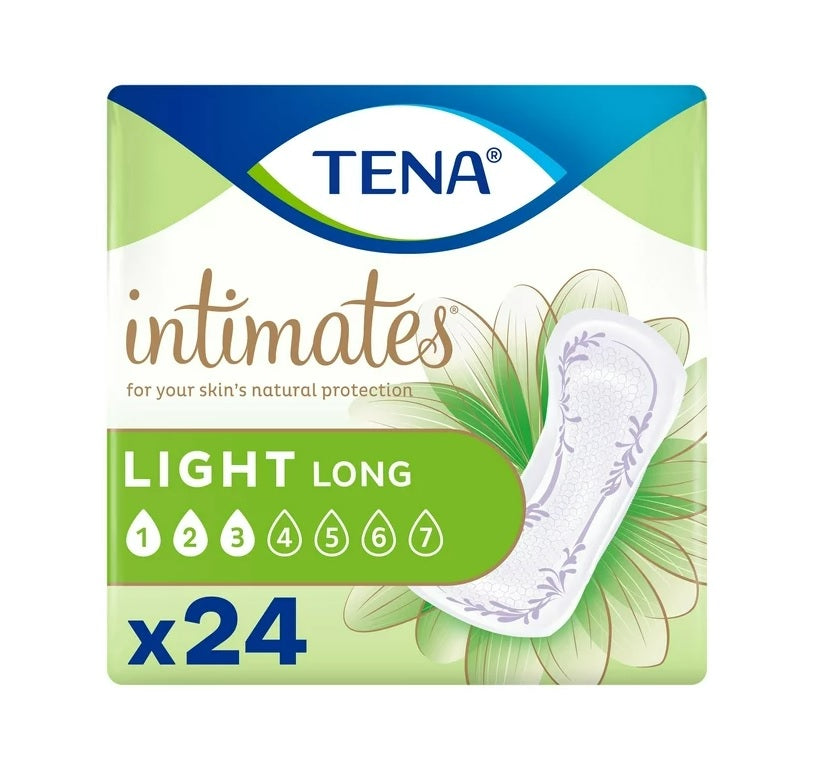 Tena Intimates Ultra Thin Light Pads Long - 24ct/6pk