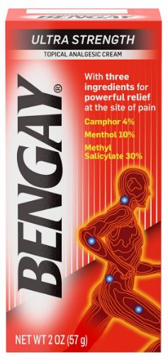 Bengay Topical Analgesic Cream ultra Strength - 2oz/36pk