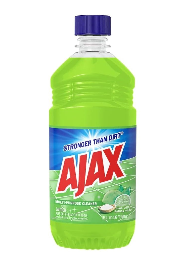 Ajax All Purpose Cleaner Lime with Baking Soda - 16.9oz/24pk