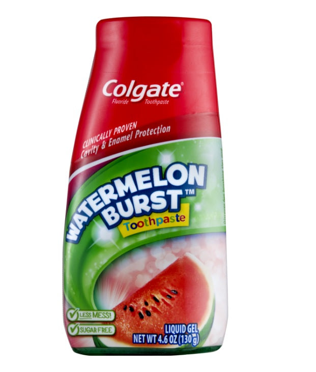 Colgate 2-in-1 Kids Toothpaste & Anticavity Mouthwash Watermelon Burst - 4.6oz/12pk