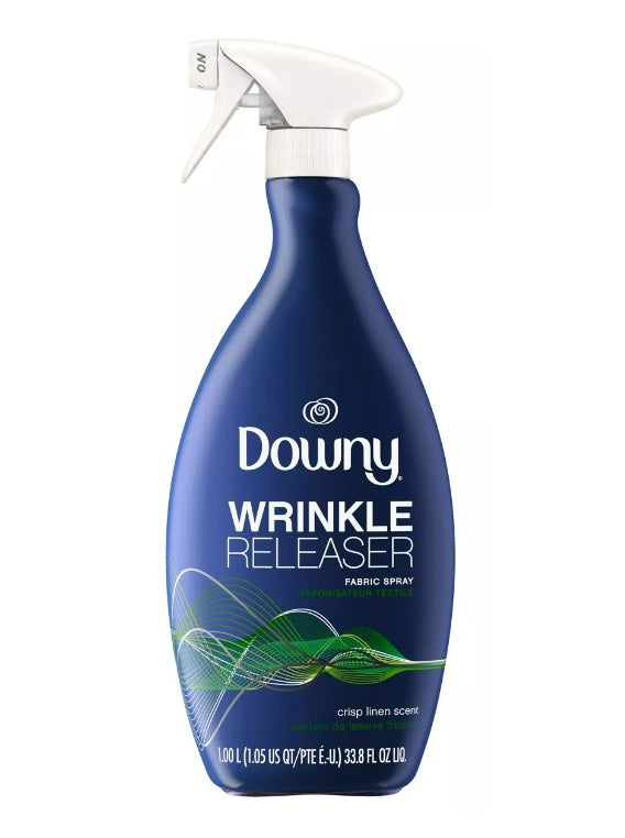 Downy Wrinkle Releaser Crisp Linen - 33.8oz/4pk