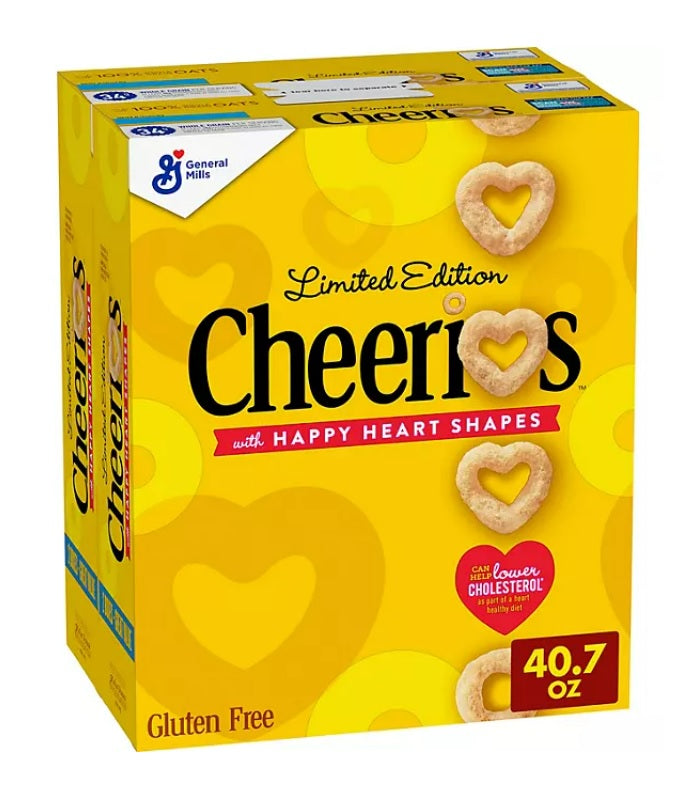 General Mills Cereal Whole Grain Cheerios - 20.35oz/2pk
