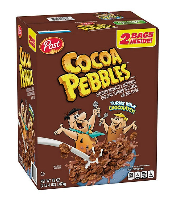 Post Cocoa Pebbles - 38oz/2pk