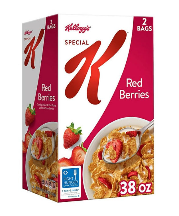 Kellogg's Special K Cereal Red Berries - 38oz/2pk