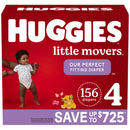HUGGIES Little Movers Size 4  - 160ct/1pk