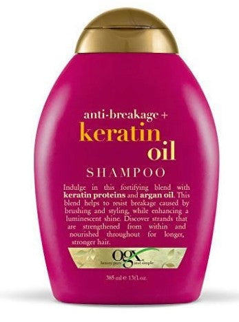 OGX Keratin Oil Anti-Breakage Shampoo -13oz/4pk