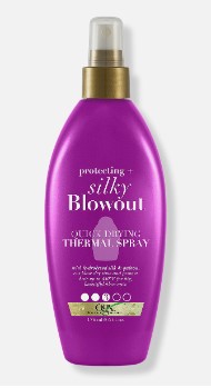 OGX Silk Blowout Protecting Thermal Spray Quick Drying -6 oz/6pk