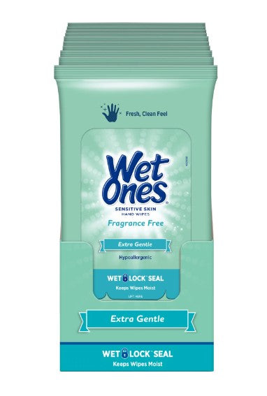 Wet Ones Sensitive Skin-20ct/10pk