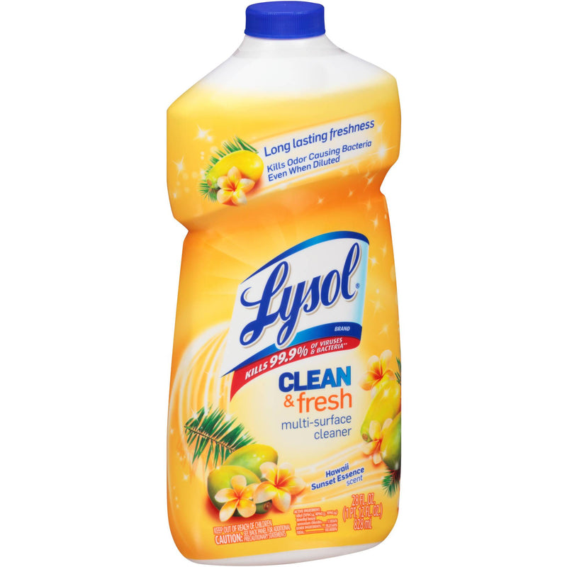 Lysol All Purpose Cleaners Pourable Hawaii Sunset - 28oz/6pk