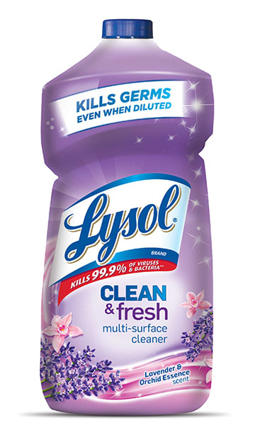 Lysol All Purpose Cleaners Pourable Lavender - 28oz/6pk