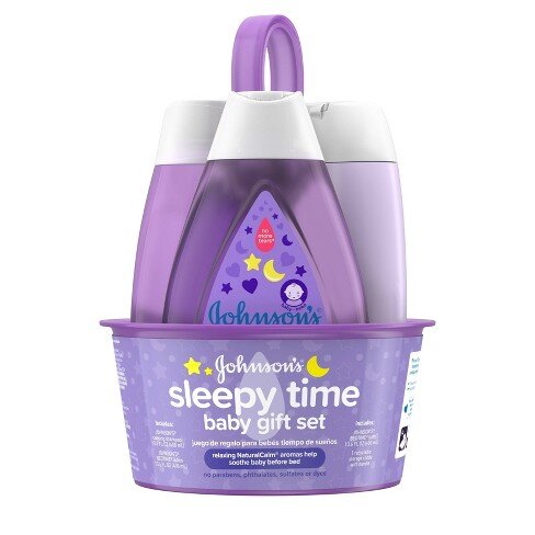 Johnsonâ€™s Sleepy Time Baby Gift Set 3 items - 1ct/4pk