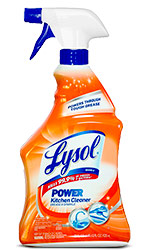 LYSOL Power & Free Trigger Citrus Sparkle Zest 22oz/12pk