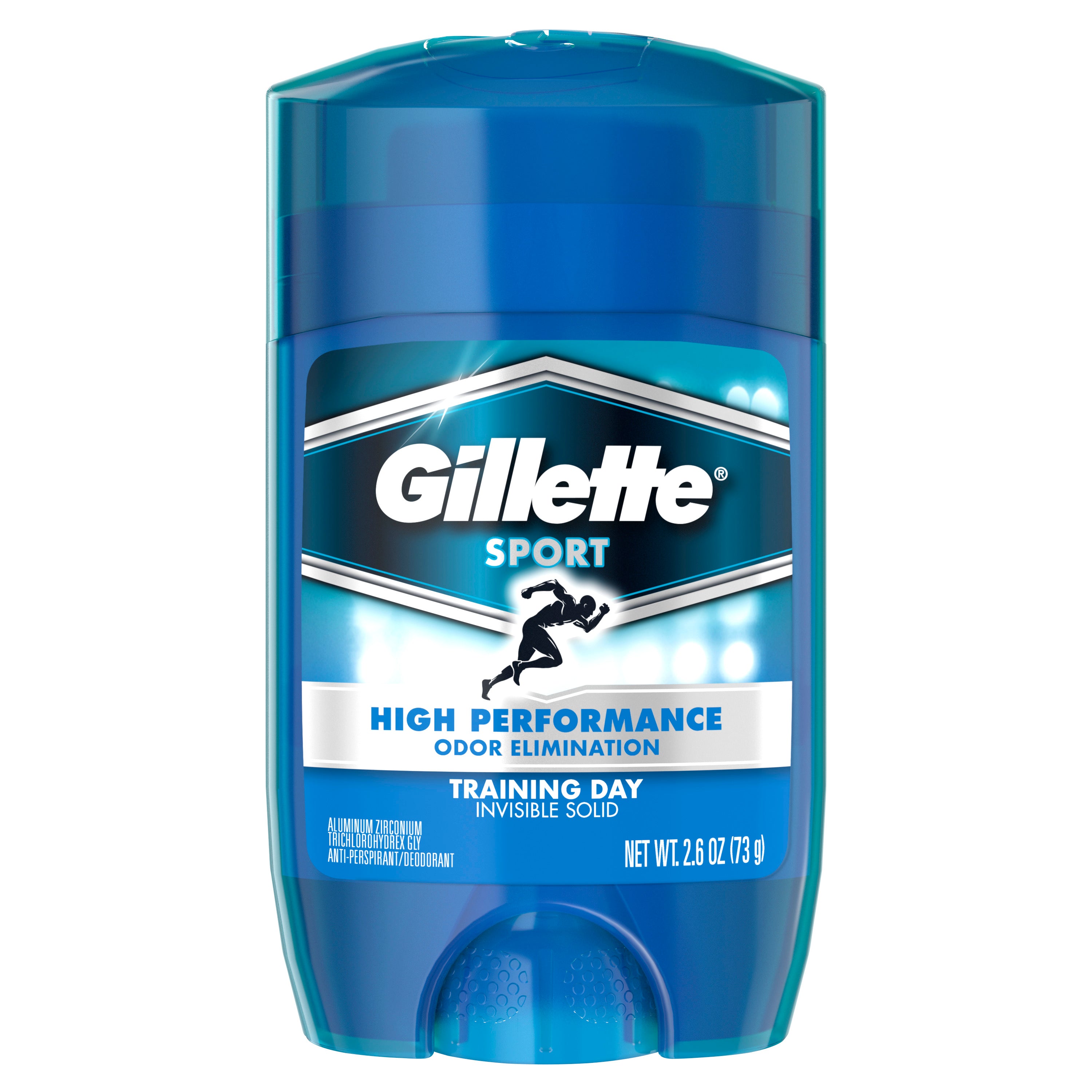 Gillette Sport HP Odor Elimination Invisible Solid Training Day Scent - 2.6oz/12pk