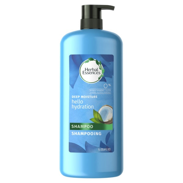 Herbal Essences Hello Hydration Moisturizing Shampoo w/Coconut Essences - 33.8oz/4pk