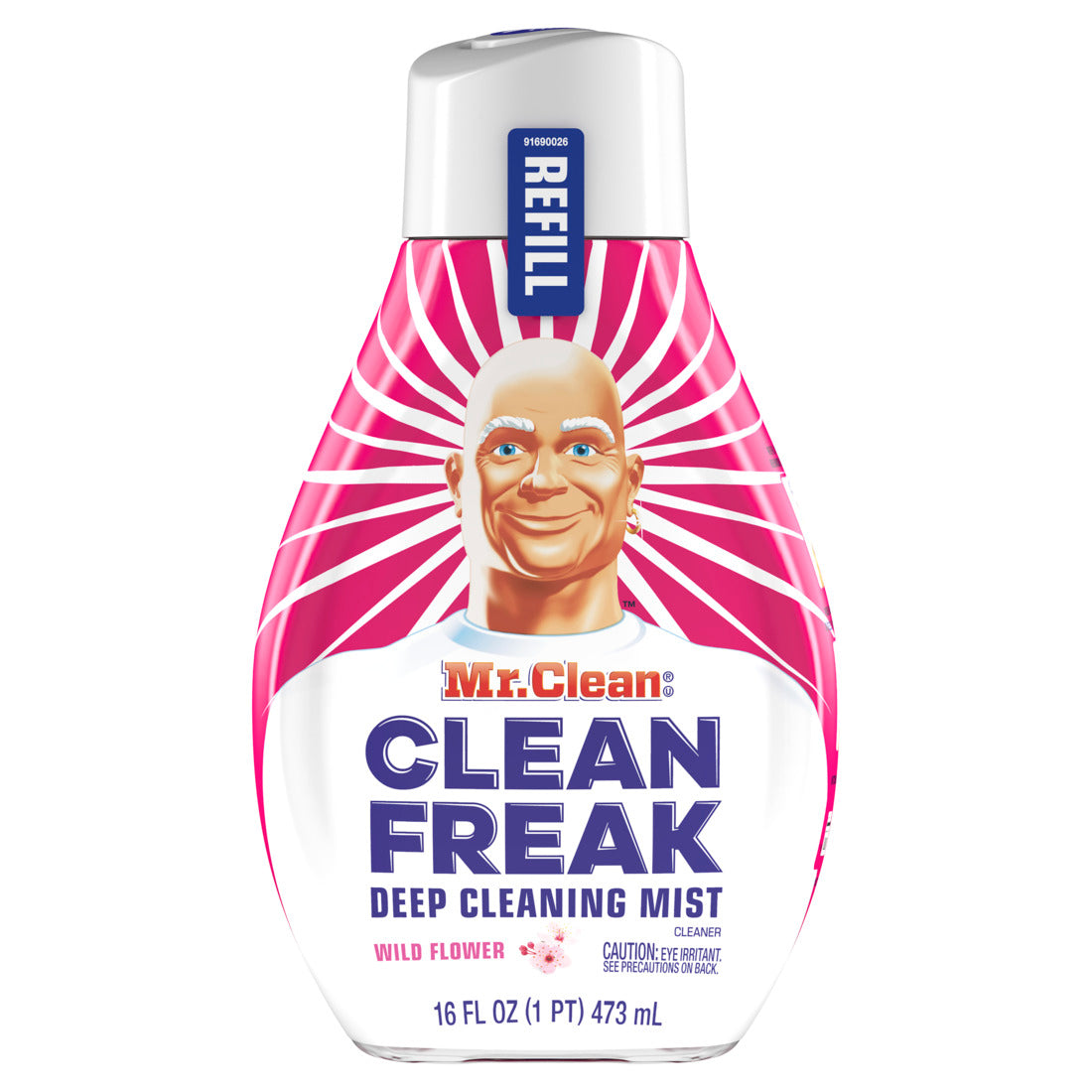 Mr. Clean Clean Freak Mist Multi-Surface Spray Wild Flower-16oz/6pk