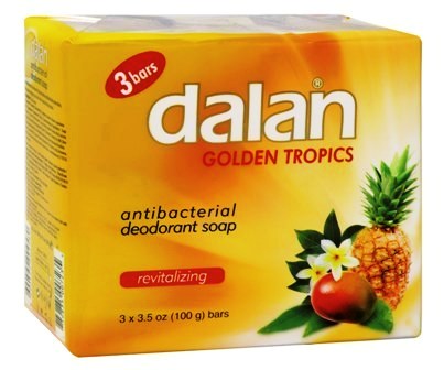 Dalan Golden Tropics Soap 3bar - 3.2oz/24pk
