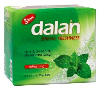 Dalan Spring Freshness Soap/3bar - 3.2oz/24pk